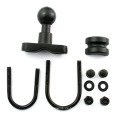 Ram Mount Lenker U-Bolt Basis mit Edelstahl U-Bolt und 1-Zoll-Kugel für Rails von 0,5 bis 1 Zoll Durchmesser U-Bolt Base